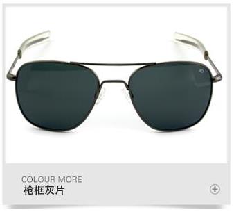 Aviation Sunglasses Men women 2023 American Army Military Optical AO rectangle driving glasses pilot Oculos de sol masculino