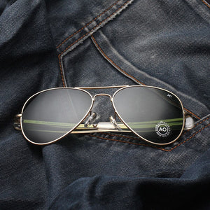 Aviation Sunglasses women Men 2023 American Army Military Optical Sun Glasses pilot driving glasses Oculos de sol masculino