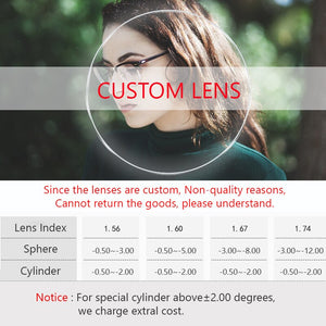 Aviation Transparent Optical Glasses Frame Women Clear Myopia Prescription Eyeglasses Frame UV Anti Blue Light Computer Eyewear
