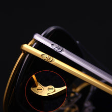 Load image into Gallery viewer, Aviation ao logo glass sunglasses women men with Original box 2023 rectangle American Army Military Optical pilot driving glass