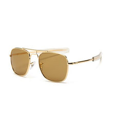 Load image into Gallery viewer, Aviation ao sunglasses men women 2022 rectangle American Army Military Optical sun glasses pilot driving  glass oculos de sol