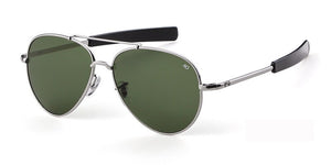 Aviation oval Sunglasses Men women 2023 brand American Army Military Optical AO driving glasses polit Oculos de sol masculino