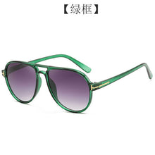 Carica l'immagine nel visualizzatore di Gallery, Aviation tf sunglasses women men 2022 trendy sun glasses black yellow blue leopard shades for women retro oculos de sol feminino
