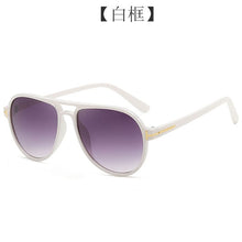 Carica l'immagine nel visualizzatore di Gallery, Aviation tf sunglasses women men 2022 trendy sun glasses black yellow blue leopard shades for women retro oculos de sol feminino