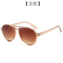 Carica l'immagine nel visualizzatore di Gallery, Aviation tf sunglasses women men 2022 trendy sun glasses black yellow blue leopard shades for women retro oculos de sol feminino