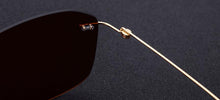 Load image into Gallery viewer, B Titanium sunglasses 31024 rimless square sunglasses 60-18-138 myopia reading sunglasses ultralight frame Driving glasses