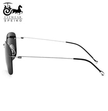 Load image into Gallery viewer, B Titanium sunglasses 31025 rimless square sunglasses 51-18-138 myopia reading sunglasses ultralight frame Driving glasses