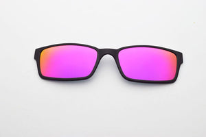 B-Ultem Ultra-lighBt Tungsten Titanium eyeglass Frame 3D Magnet Clips on Sunglasses Myopia Functional Glasses Polarized JKK 79