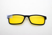 Load image into Gallery viewer, B-Ultem Ultra-lighBt Tungsten Titanium eyeglass Frame 3D Magnet Clips on Sunglasses Myopia Functional Glasses Polarized JKK 79
