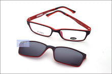 Load image into Gallery viewer, B-Ultem Ultra-lighBt Tungsten Titanium eyeglass Frame 3D Magnet Clips on Sunglasses Myopia Functional Glasses Polarized JKK 79