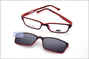 B-Ultem Ultra-lighBt Tungsten Titanium eyeglass Frame 3D Magnet Clips on Sunglasses Myopia Functional Glasses Polarized JKK 79