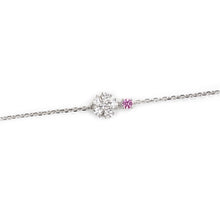 Carica l'immagine nel visualizzatore di Gallery, BAIHE Solid 14K White Gold 0.35ct Certified H/SI Genuine Natural Diamonds Engagement Women Classic Fine Jewelry gift Bracelet