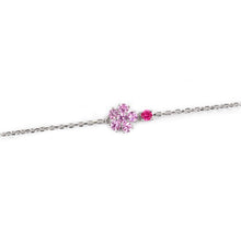 Carica l'immagine nel visualizzatore di Gallery, BAIHE Solid 14K White Gold 0.35ct Certified H/SI Genuine Natural Diamonds Engagement Women Classic Fine Jewelry gift Bracelet