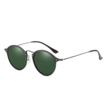 Carica l'immagine nel visualizzatore di Gallery, BARCUR Aluminum Magnesium Vintage Sunglasses For Men Polarized Round Sun Glasses Women Retro Eyewear Oculos Masculino