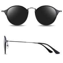 Carica l'immagine nel visualizzatore di Gallery, BARCUR Aluminum Magnesium Vintage Sunglasses For Men Polarized Round Sun Glasses Women Retro Eyewear Oculos Masculino