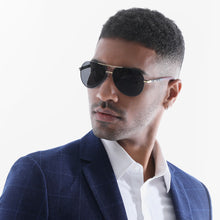 Load image into Gallery viewer, BARCUR Aluminum Vintage Men's Sunglasses Men Polarized Coating Classic Sun Glasses Women Shade Male Driving Accessories Eyewear