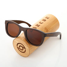 Carica l&#39;immagine nel visualizzatore di Gallery, BARCUR Occhiali da sole in bambù Occhiali da sole da uomo in legno Designer di marca Occhiali da sole polarizzati in legno originali Oculos De Sol Masculino 