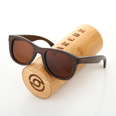 BARCUR Bamboo Sunglasses Men Wooden Sunglasses Brand Designer Original Wood Polarized Sun Glasses Oculos De Sol Masculino
