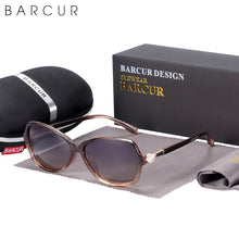 Load image into Gallery viewer, BARCUR Brand Design Oversize Sunglasses Women Polarized Sunglasses Ladies Shades Glasses UV400 Protection