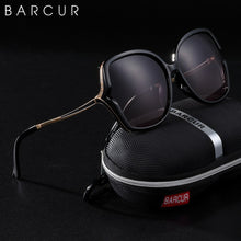Load image into Gallery viewer, BARCUR Brand Design Women Sunglasses Polarized Gradient Lens Ladies Sun Glasses UV400 Protection