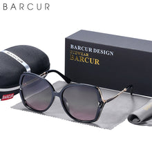 Load image into Gallery viewer, BARCUR Brand Design Women Sunglasses Polarized Gradient Lens Ladies Sun Glasses UV400 Protection