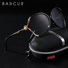 Load image into Gallery viewer, BARCUR Butterfly Design Women Sunglasses Polarized Lens Ladies Sun Glasses UV400 Protection