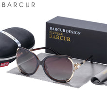 Load image into Gallery viewer, BARCUR Butterfly Design Women Sunglasses Polarized Lens Ladies Sun Glasses UV400 Protection