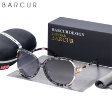Load image into Gallery viewer, BARCUR Butterfly Design Women Sunglasses Polarized Lens Ladies Sun Glasses UV400 Protection