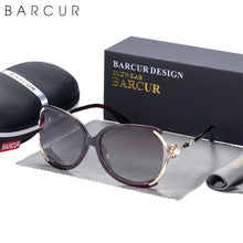 Load image into Gallery viewer, BARCUR Butterfly Design Women Sunglasses Polarized Lens Ladies Sun Glasses UV400 Protection