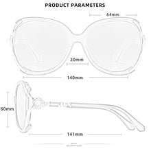 Load image into Gallery viewer, BARCUR Butterfly Design Women Sunglasses Polarized Lens Ladies Sun Glasses UV400 Protection