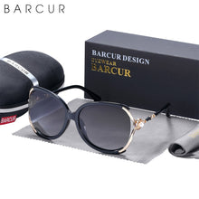 Load image into Gallery viewer, BARCUR Butterfly Design Women Sunglasses Polarized Lens Ladies Sun Glasses UV400 Protection