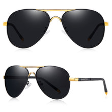 Load image into Gallery viewer, BARCUR Classic Pilot Men Sunglasses Polarized Women Sun Glasses Eyewear Gafas De Sol Shades