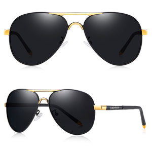 BARCUR Classic Pilot Men Sunglasses Polarized Women Sun Glasses Eyewear Gafas De Sol Shades