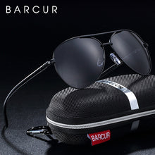 Load image into Gallery viewer, BARCUR Eyewear Accessories Men Sunglasses Male Male Sun Glasses Polarized Sunglasses for Men Glasses