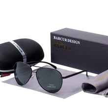 Load image into Gallery viewer, BARCUR Eyewear Accessories Men Sunglasses Male Male Sun Glasses Polarized Sunglasses for Men Glasses