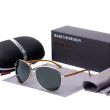 Load image into Gallery viewer, BARCUR Eyewear Accessories Men Sunglasses Male Male Sun Glasses Polarized Sunglasses for Men Glasses