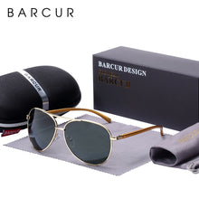 Load image into Gallery viewer, BARCUR Eyewear Accessories Men Sunglasses Male Male Sun Glasses Polarized Sunglasses for Men Glasses