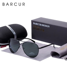 Load image into Gallery viewer, BARCUR Eyewear Accessories Men Sunglasses Male Male Sun Glasses Polarized Sunglasses for Men Glasses