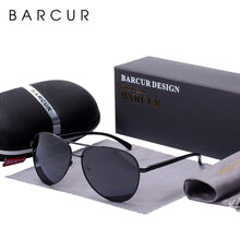 Load image into Gallery viewer, BARCUR Eyewear Accessories Men Sunglasses Male Male Sun Glasses Polarized Sunglasses for Men Glasses