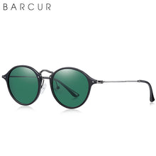 Load image into Gallery viewer, BARCUR  Retro Aluminum Magnesium Vintage Sunglasses For Men Polarized Round Sun Glasses Women Eyewear Oculos De Sol