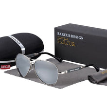 Load image into Gallery viewer, BARCUR Memery Pilot Sunglasses Polarized Men Sun glasses for Women Eyewear UV400 Mirror Oculos de sol