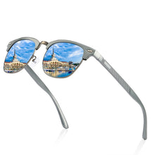 Load image into Gallery viewer, BARCUR Men&#39;s Sunglasses Aluminium Polarized Male Sun Glasses Eyeglasses Classic Punk Gafas Oculos De Dol Masculino
