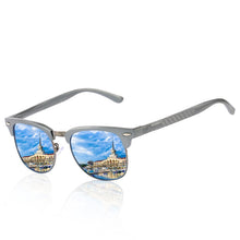 Load image into Gallery viewer, BARCUR Men&#39;s Sunglasses Aluminium Polarized Male Sun Glasses Eyeglasses Classic Punk Gafas Oculos De Dol Masculino