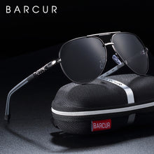 Carica l'immagine nel visualizzatore di Gallery, BARCUR Men sunglasses Polarized UV400 Protection Driving Sun Glasses Women Male Oculos de sol