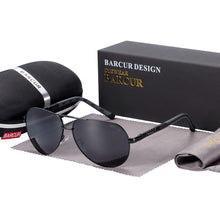 Carica l'immagine nel visualizzatore di Gallery, BARCUR Men sunglasses Polarized UV400 Protection Driving Sun Glasses Women Male Oculos de sol