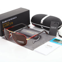 Carica l'immagine nel visualizzatore di Gallery, BARCUR Men sunglasses Polarized UV400 Protection Driving Sun Glasses Women Male Oculos de sol