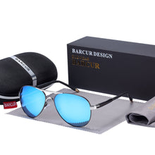 Load image into Gallery viewer, BARCUR Polarized Sunglasses Men Women Driving Sun Glasses Male Goggle UV400 Gafas De Sol