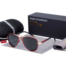 Load image into Gallery viewer, BARCUR Polarized Sunglasses Men Women Driving Sun Glasses Male Goggle UV400 Gafas De Sol
