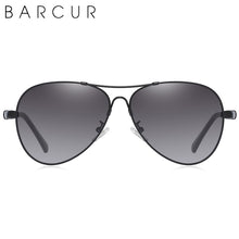 Carica l&#39;immagine nel visualizzatore di Gallery, Occhiali da sole originali da uomo BARCUR polarizzati anti luce blu proteggono occhiali da sole da uomo da donna occhiali da pilota UV400