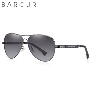 Occhiali da sole originali da uomo BARCUR polarizzati anti luce blu proteggono occhiali da sole da uomo da donna occhiali da pilota UV400